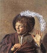 Frans Hals Singing Boy with a Flute WGA USA oil painting artist